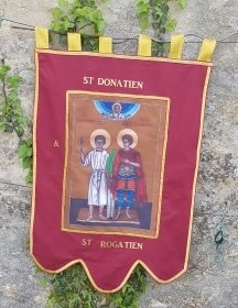 Bannière Saint Donation et Saint Rogatien
