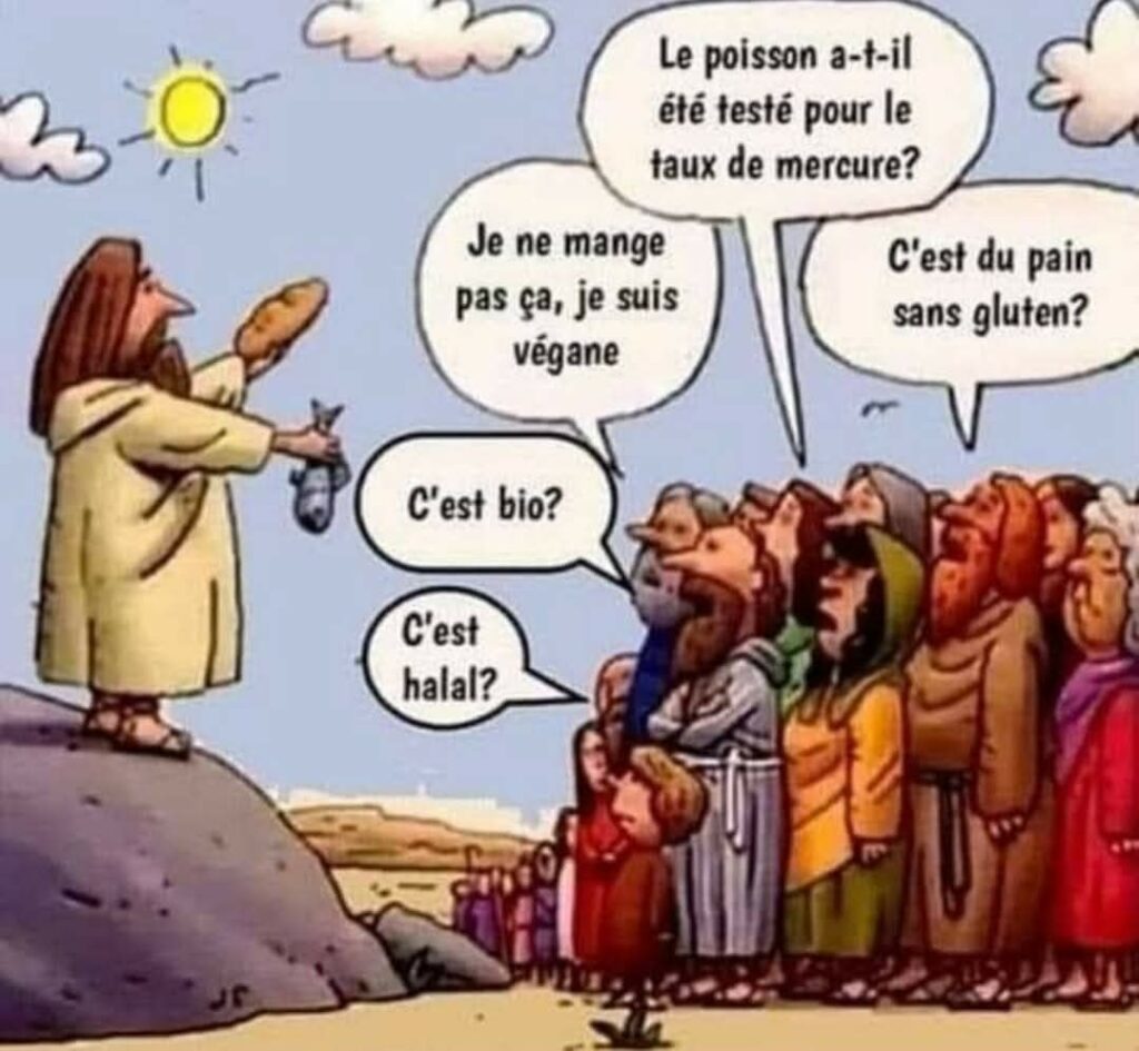 Humour catho : Bible (miracle Jésus)
