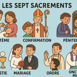 Catéchèse Gratuite : Ressources pour Petits et Grands : les sept Sacrements